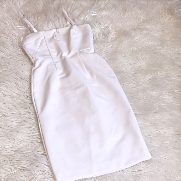 NWT MILLY Elle Dress white size 6 - Picture 2 of 3